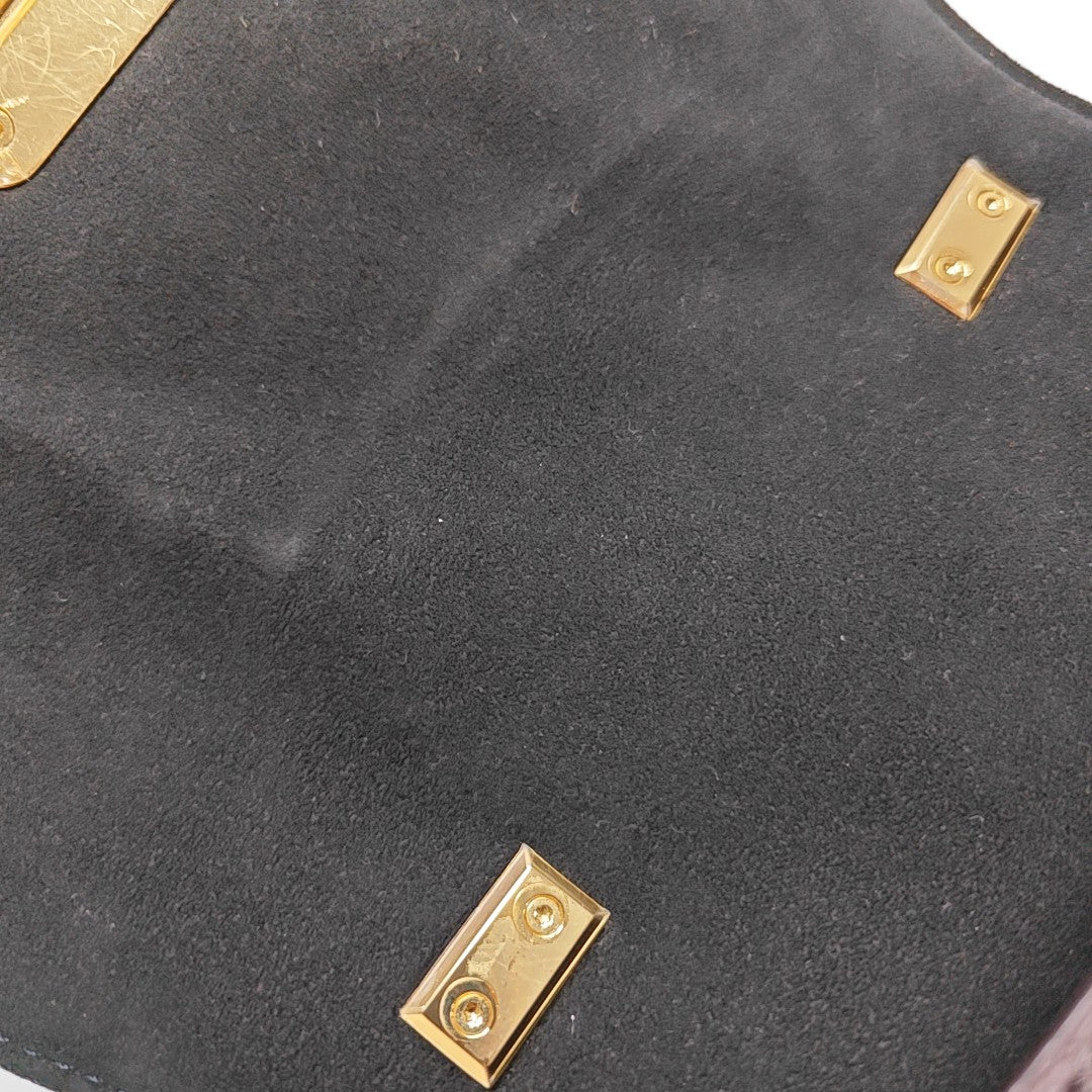 EDEN Monogram Coated Canvas Brown