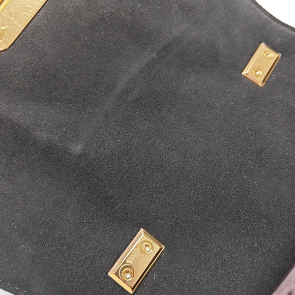 EDEN Monogram Coated Canvas Brown