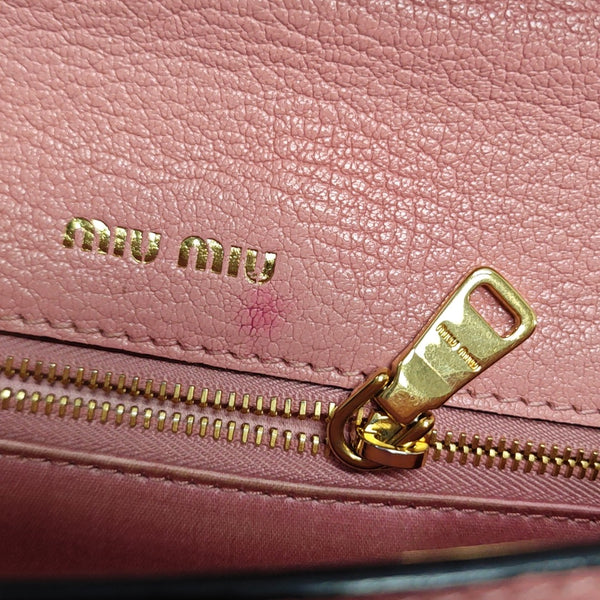 Miu Confidential Lambskin Pink