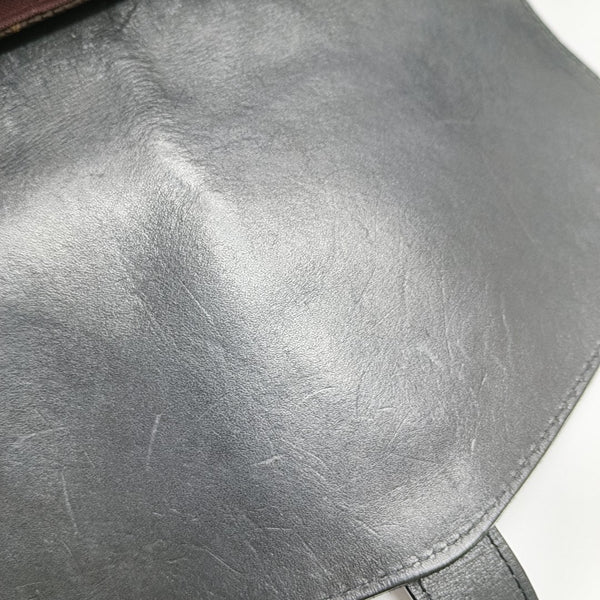 PALK Monogram Coated Canvas Brown