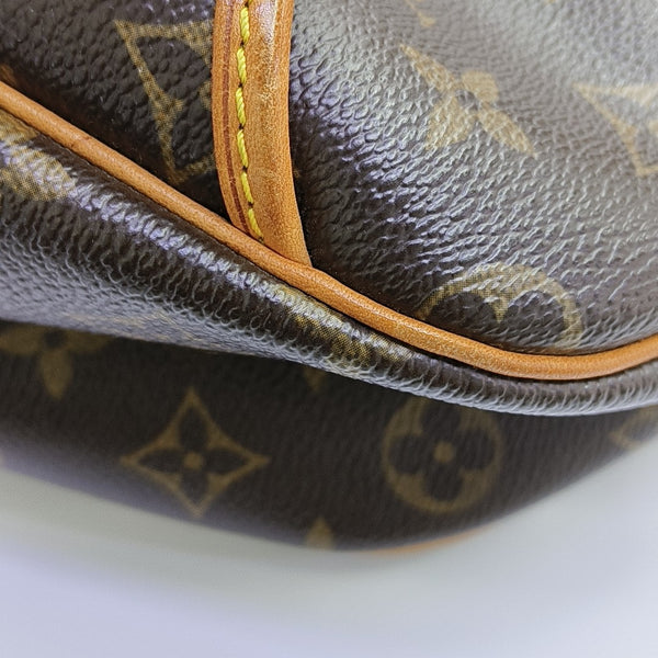 DEAUVILLE Monogram Coated Canvas Brown