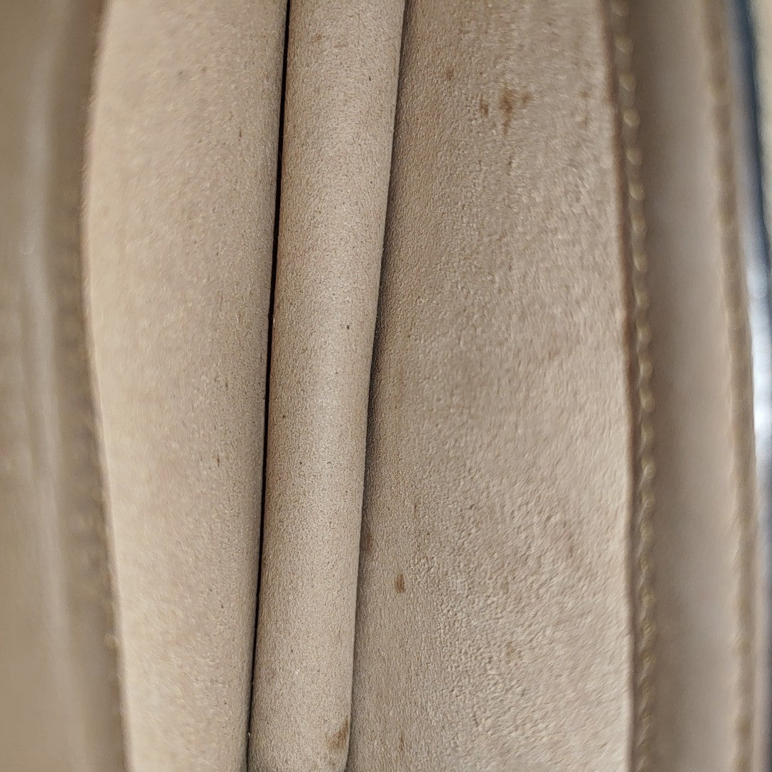 Dionysus Super Mini Monogram Coated Canvas Beige