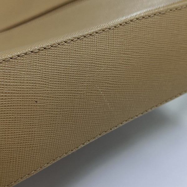 Calfskin Shoulder Bag Beige