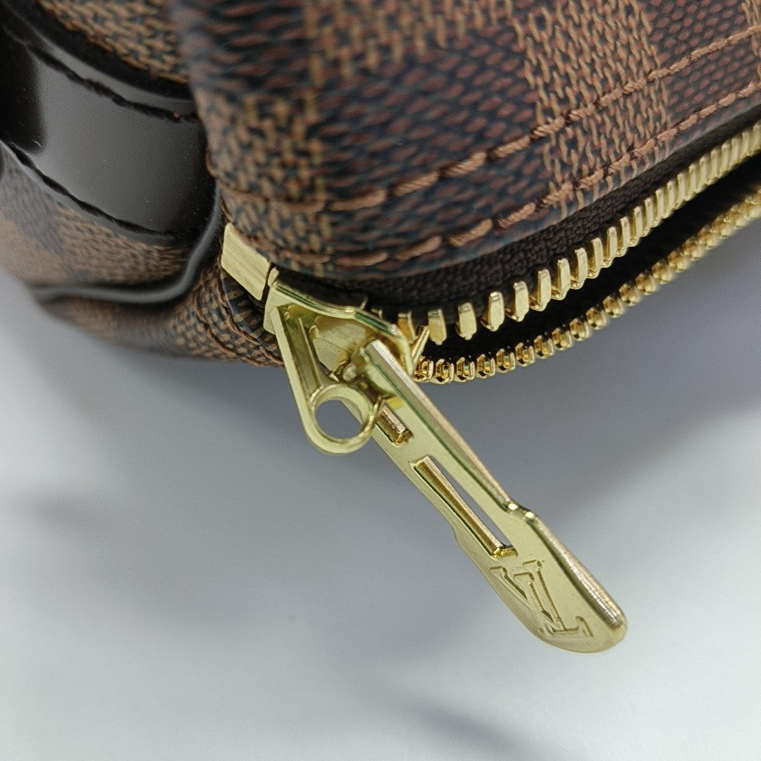 SPEEDY 30 Damier Ebene Coated Canvas Brown