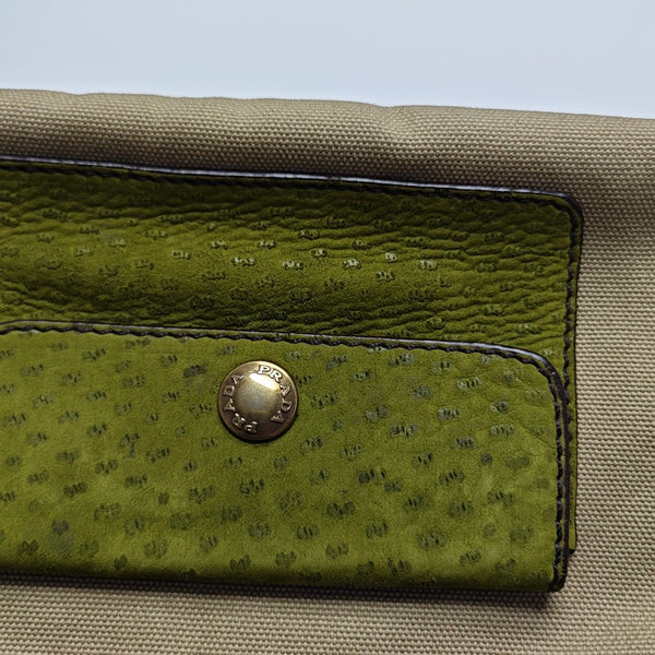 Canvas Top Handle Bag Multicolor