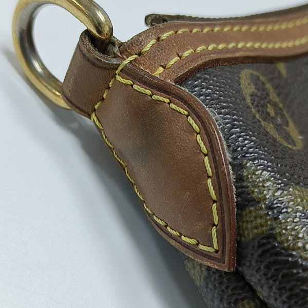 PALERMO PM Monogram Coated Canvas Brown