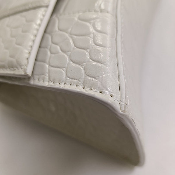 Hourglass S Calfskin White