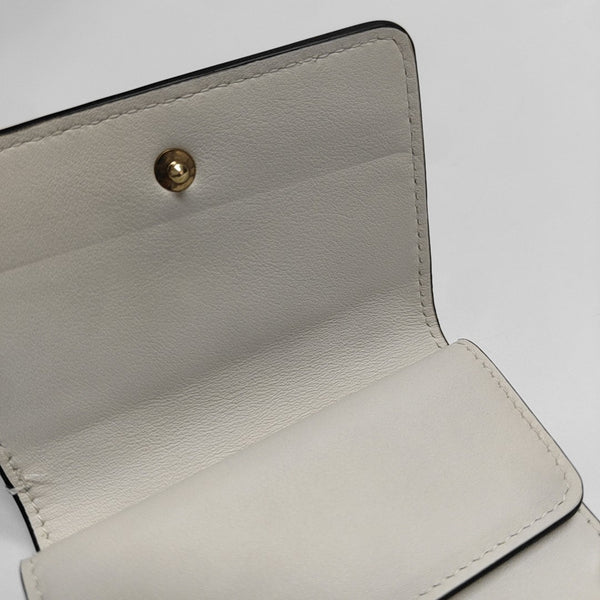 Calfskin Wallet White