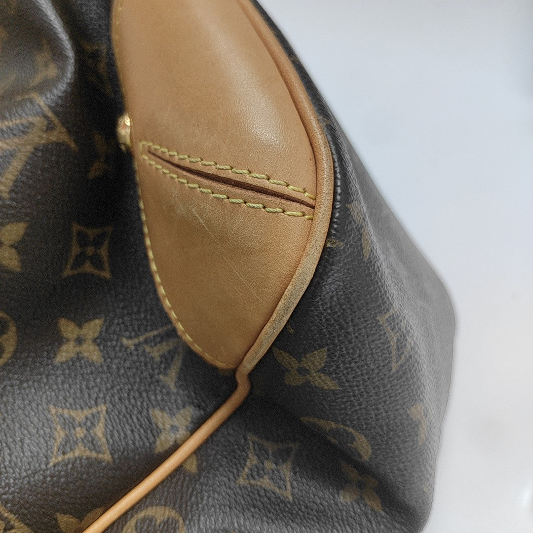 ESTRELA GM Monogram Coated Canvas Brown