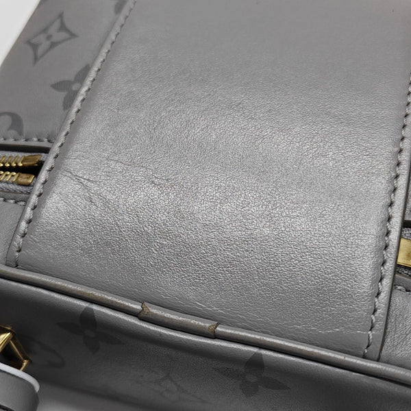 Vanity Chain Pouch PM Monogram Calfskin Gray