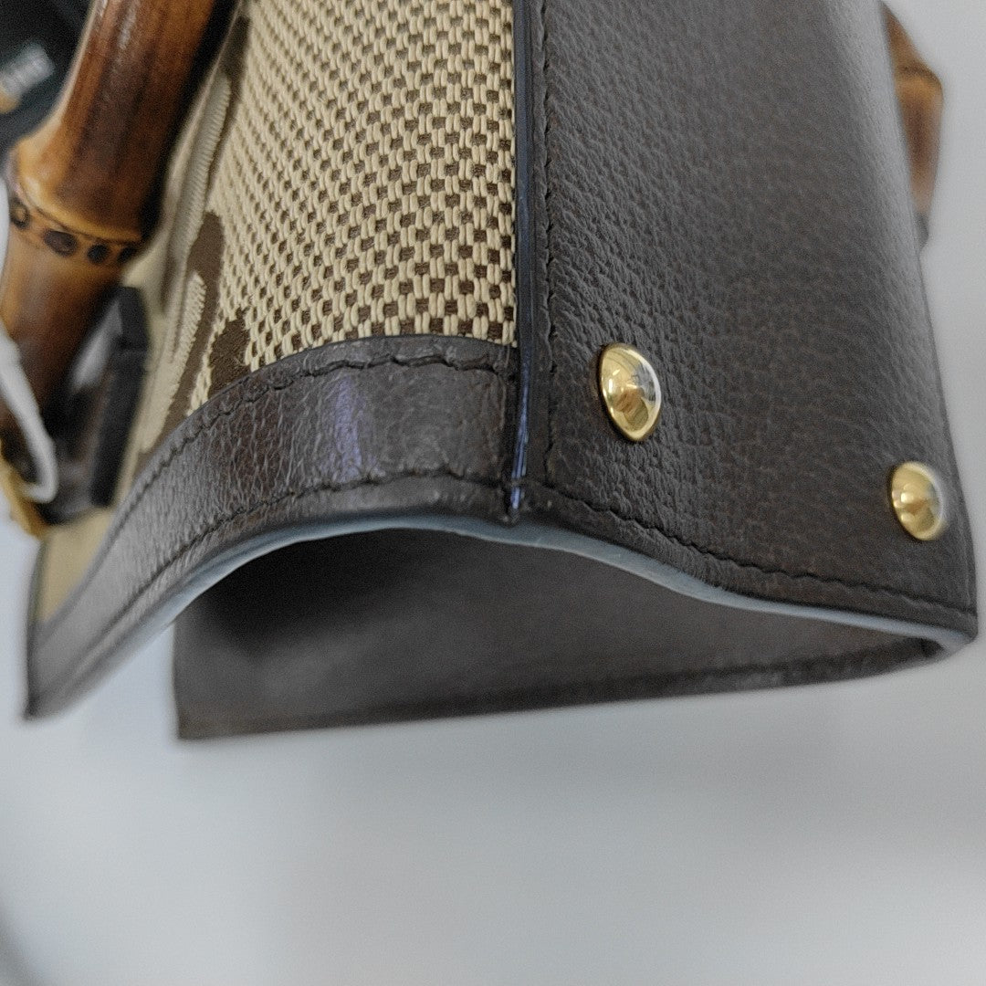 Diana Mini Monogram Canvas Beige