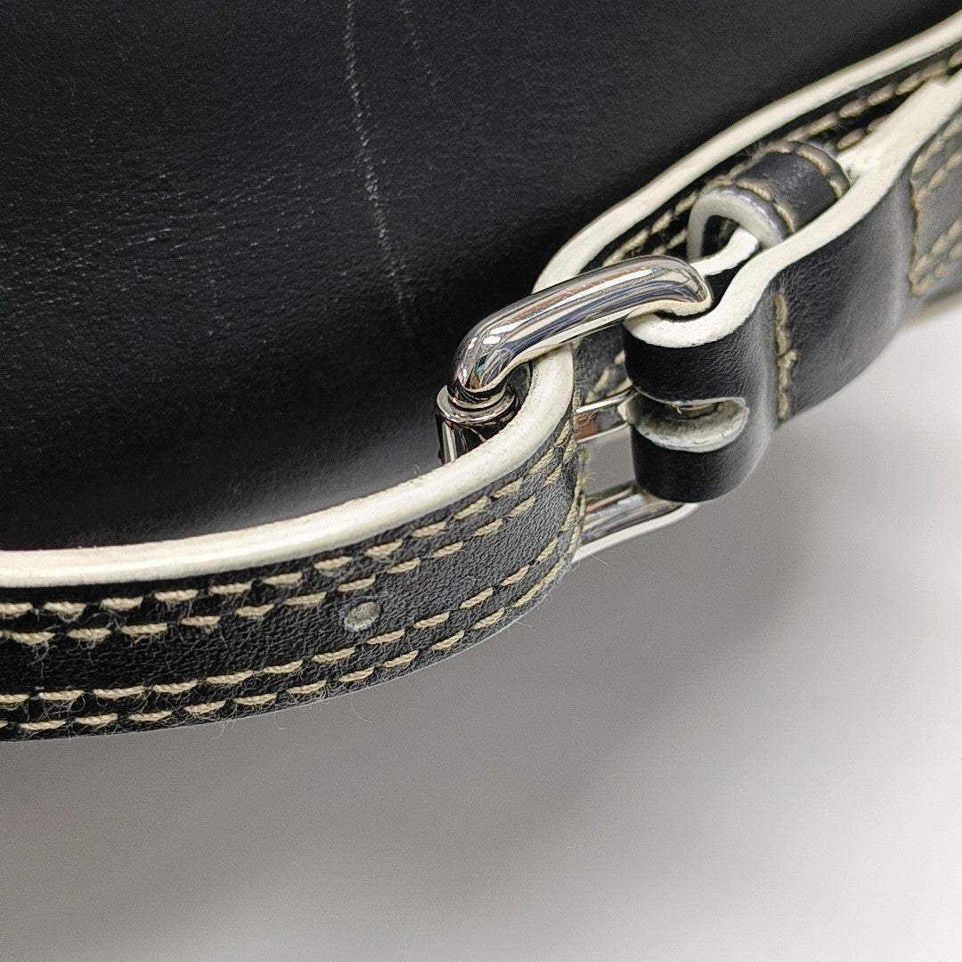 Miu Lady Calfskin Black