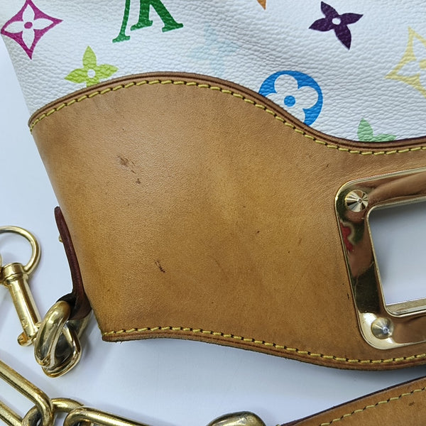 LV × TM JUDY MM Monogram Coated Canvas White