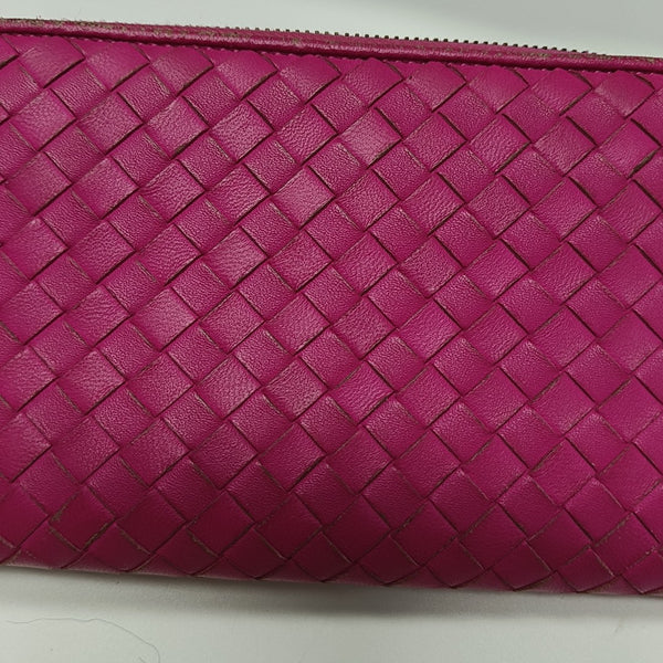 Lambskin Wallet Red