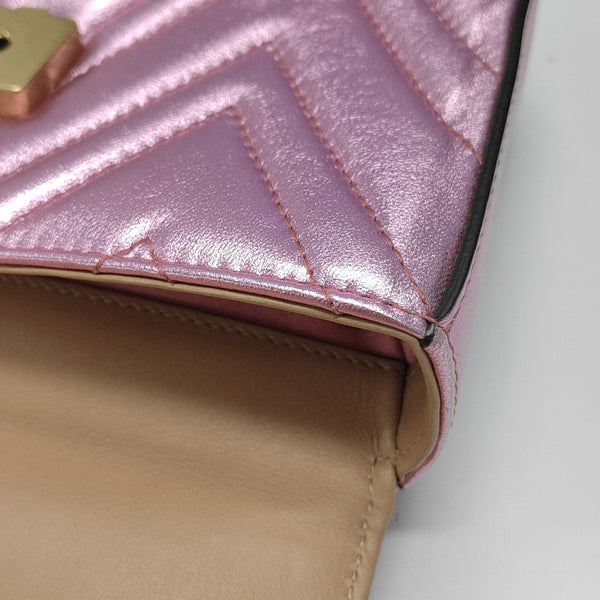 Broadway Quilted Calfskin Pink