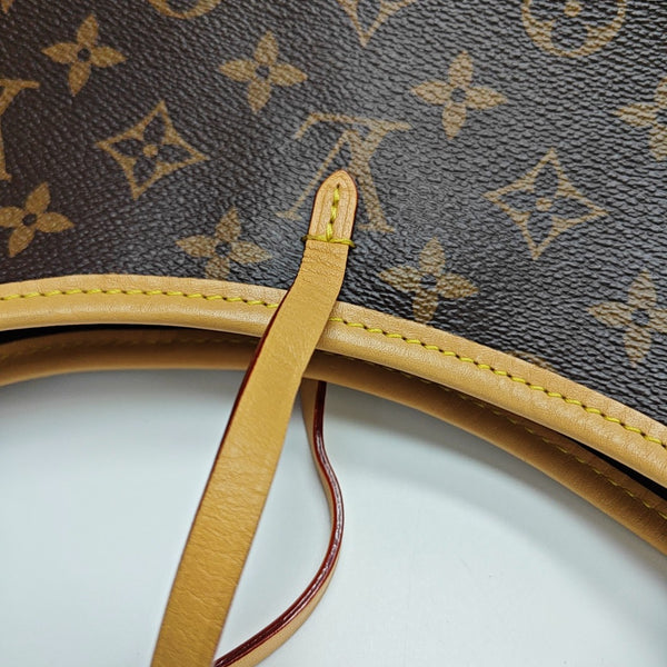 CARRYALL PM Monogram Coated Canvas Brown