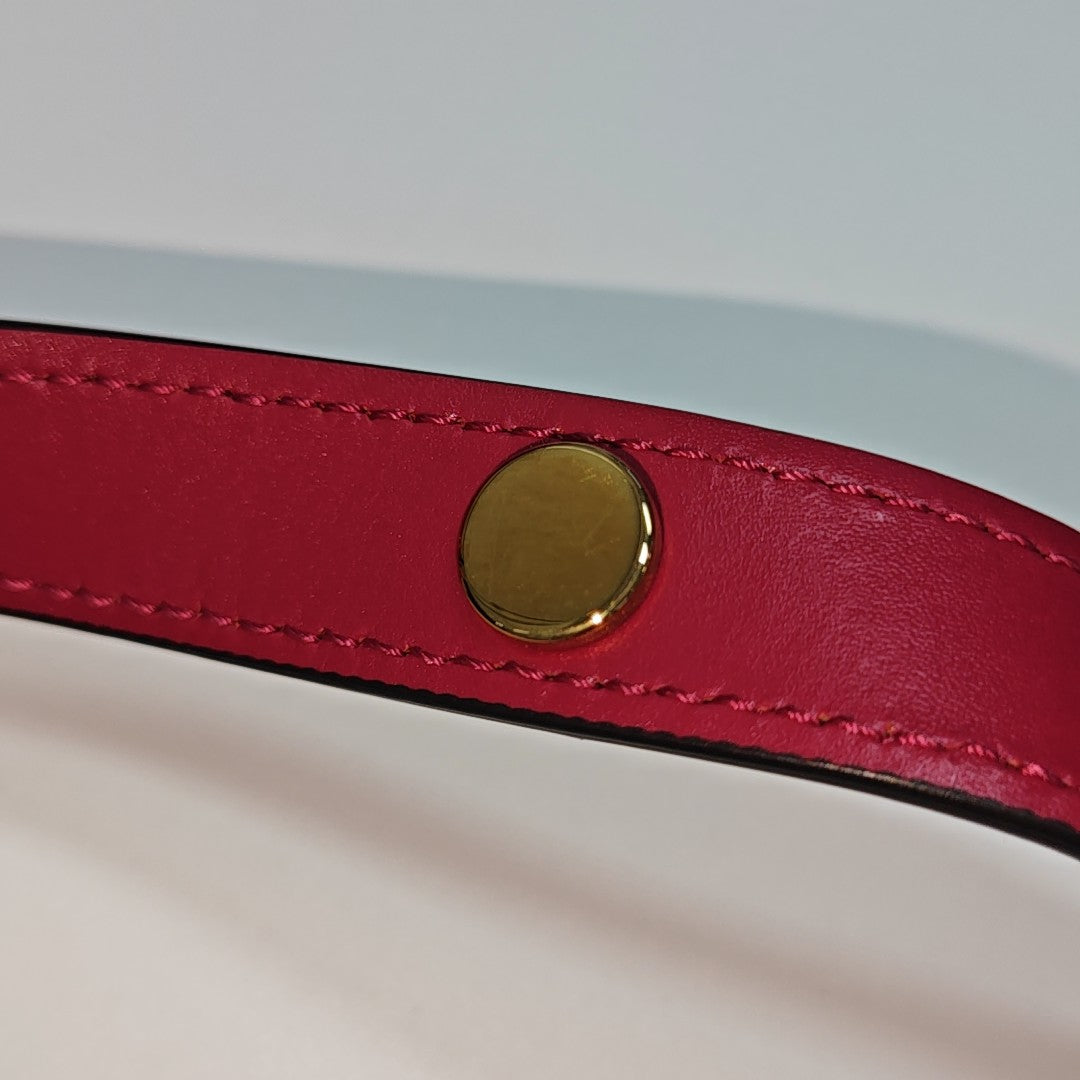 Calfskin Shoulder Bag Pink