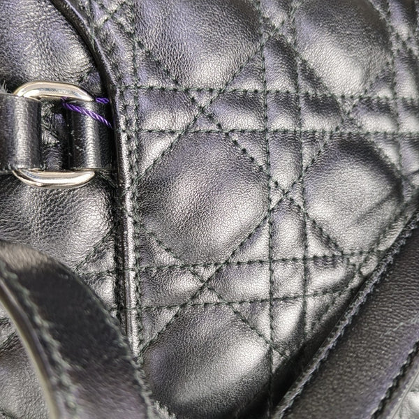 Stardust Cannage Lambskin Black
