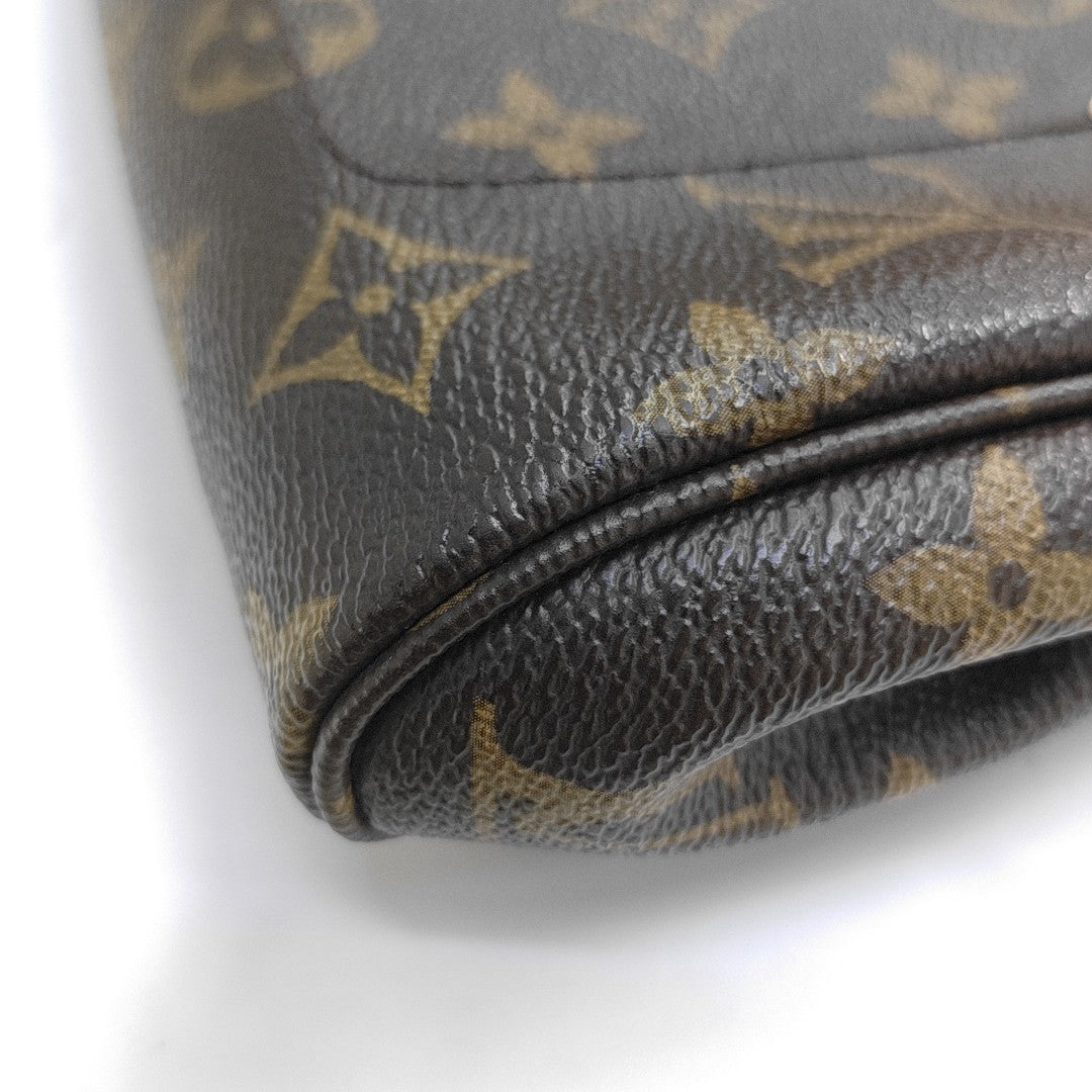 FAVORITE PM Monogram Coated Canvas Brown