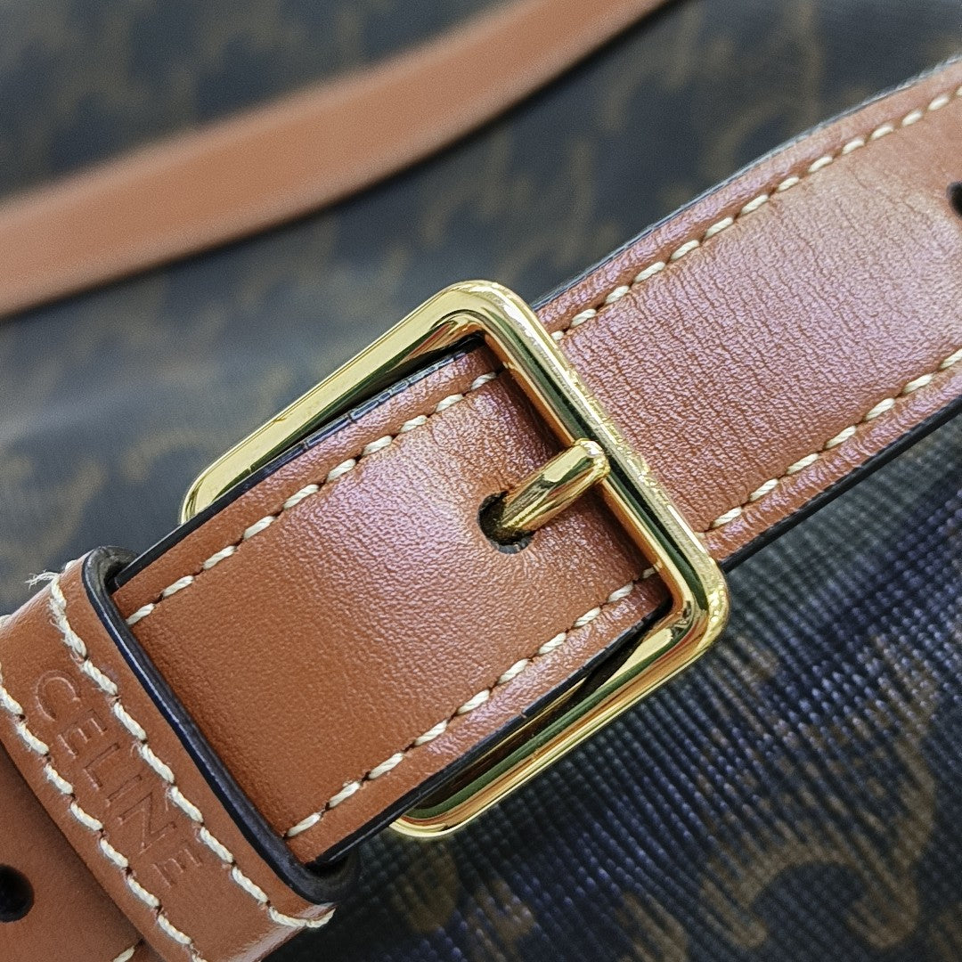 TRIOMPHE CANVAS Medium Coated Canvas Brown