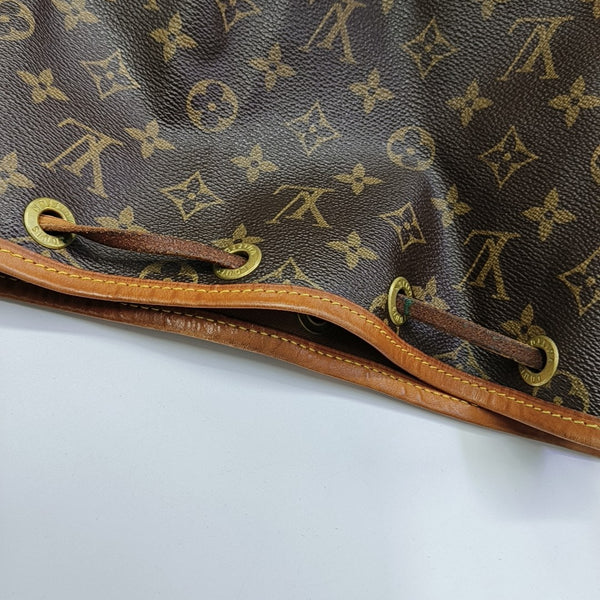 NOÉ GM Monogram Coated Canvas Brown