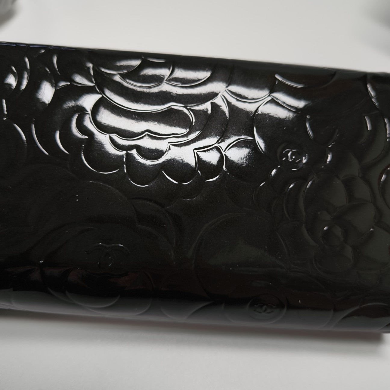 Patent Leather Shoulder Bag Green