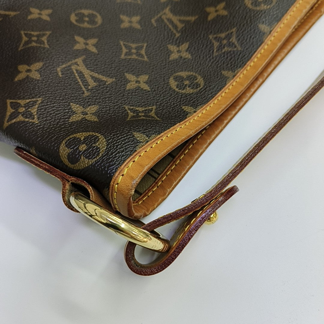 DELIGHTFUL Monogram Coated Canvas Brown