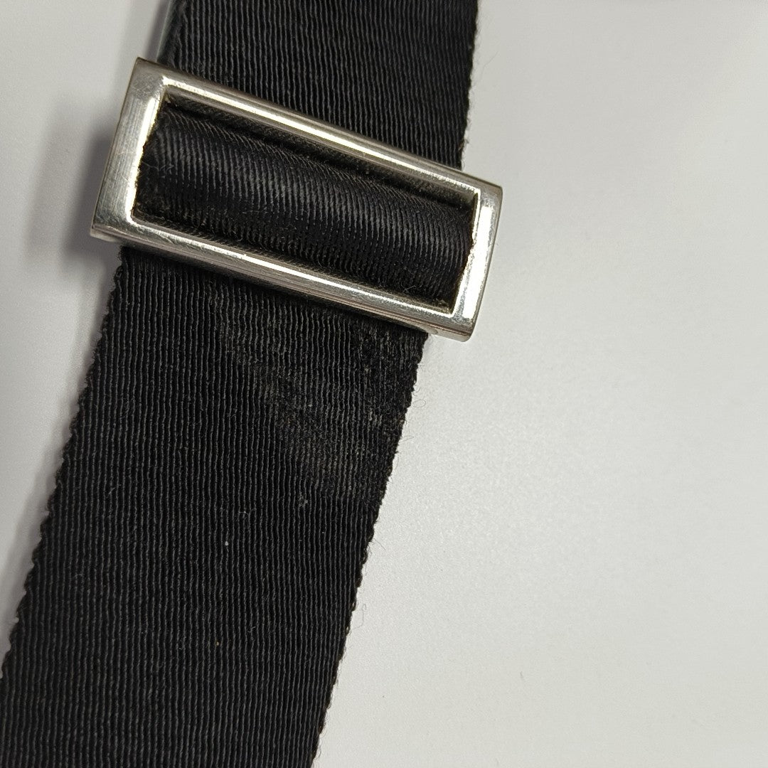 Nylon Shoulder Bag Black