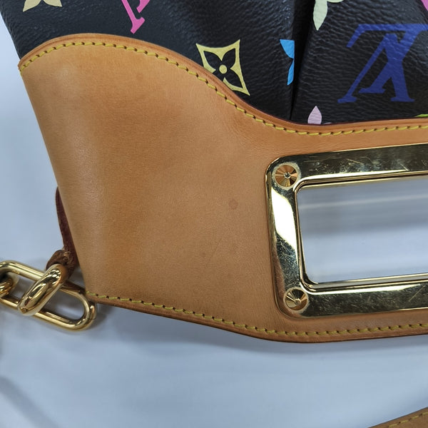 LV × TM JUDY PM Monogram Coated Canvas Black