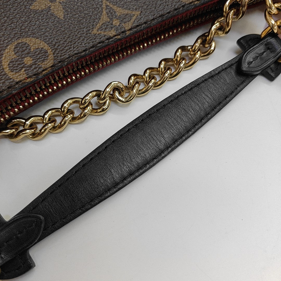 SURENE BB Monogram Coated Canvas Brown