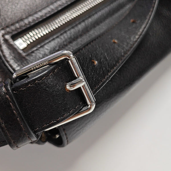 Calfskin Shoulder Bag Brown