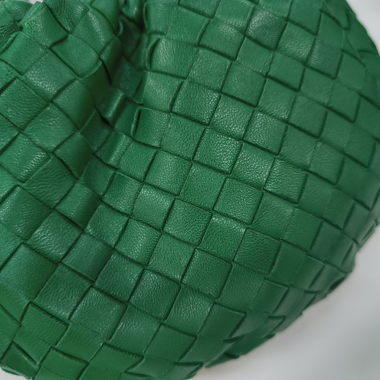 Lambskin Shoulder Bag Green