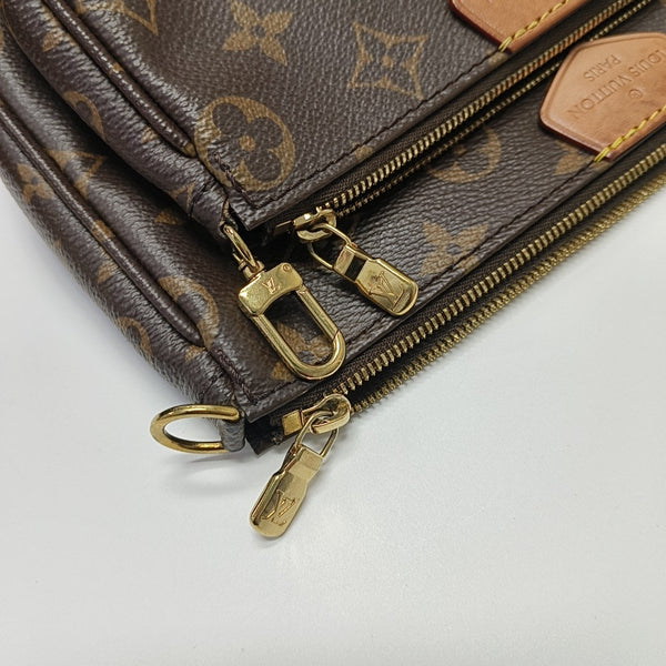 MULTI Monogram Coated Canvas Brown