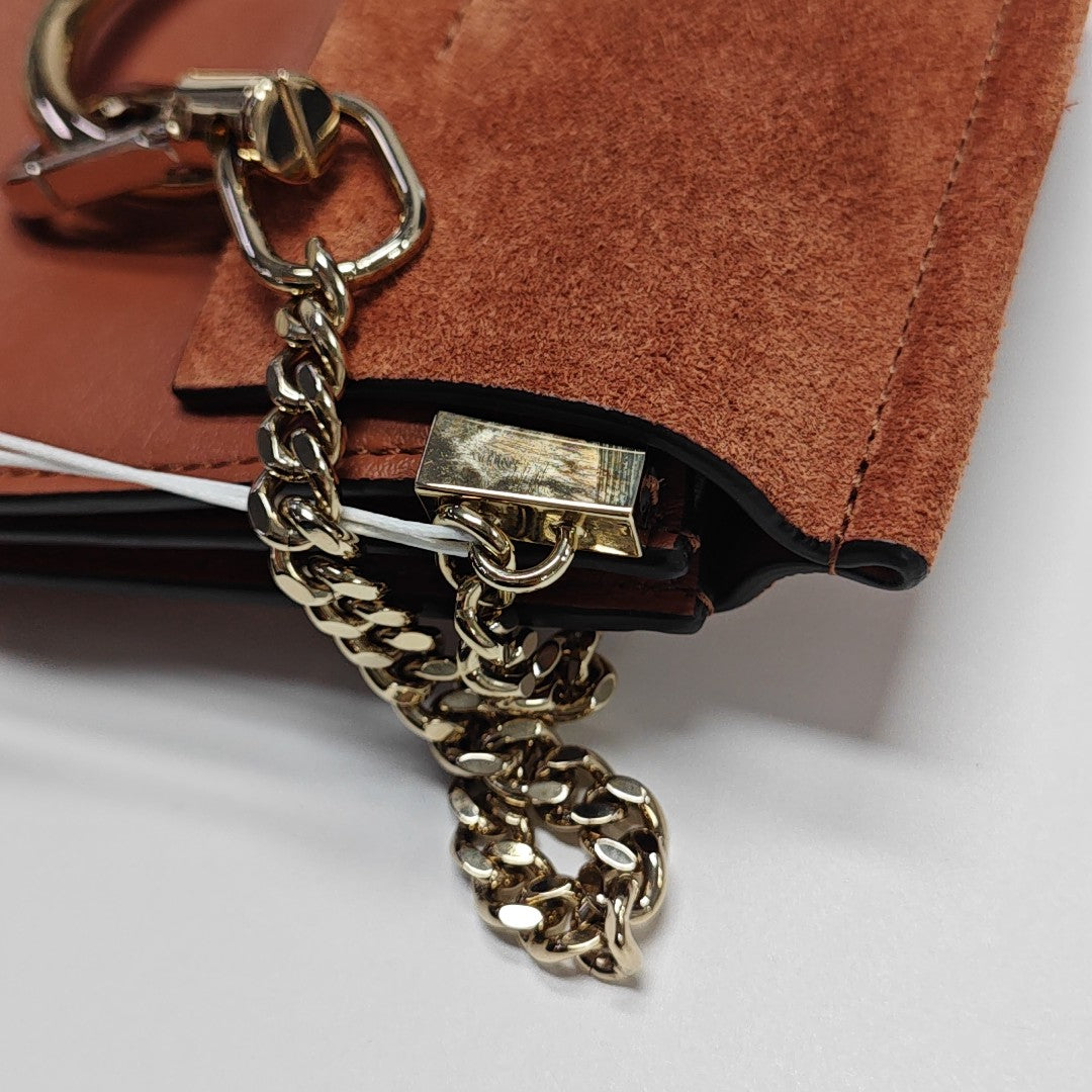 Faye Small Calfskin Brown