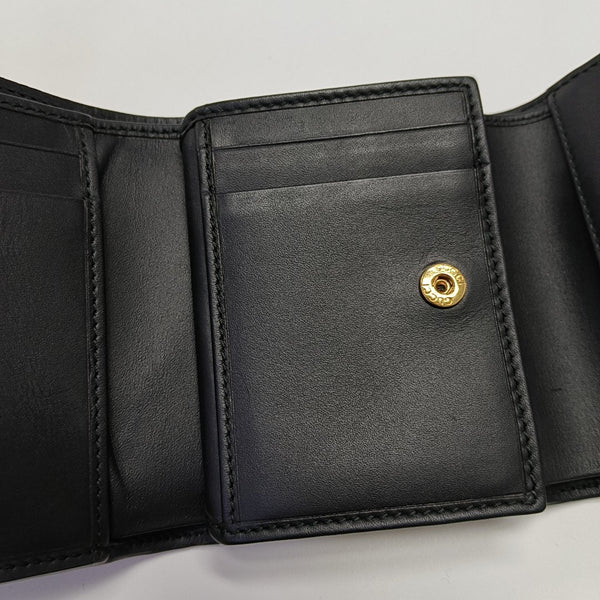 Sylvie Calfskin Black Wallet