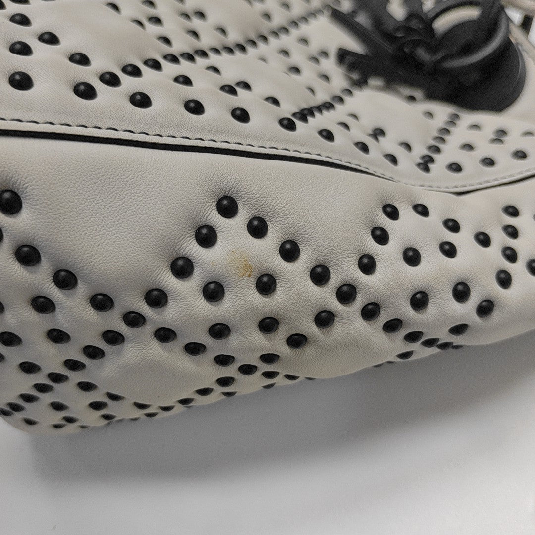 Lambskin Shoulder Bag White