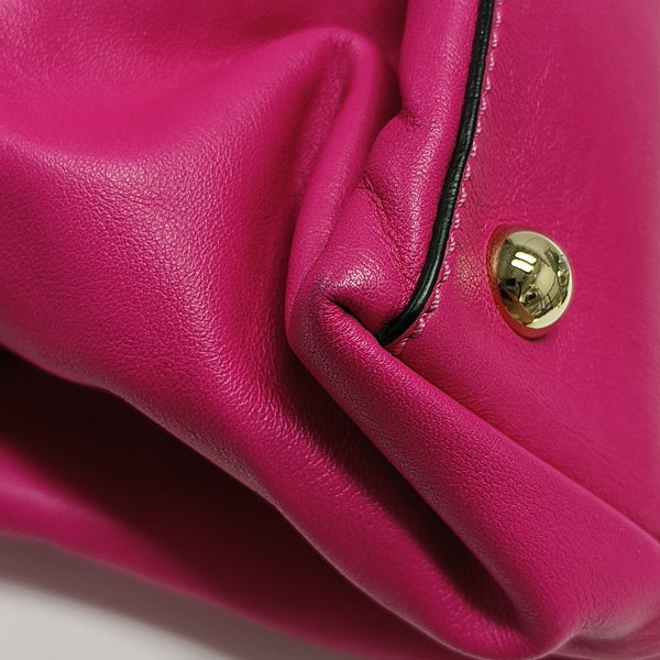 Calfskin Shoulder Bag Pink