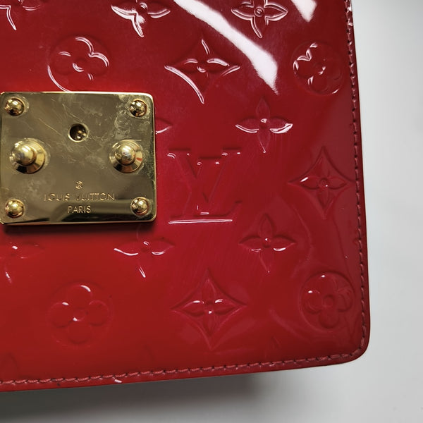 SPRING STREET Patent Leather Red