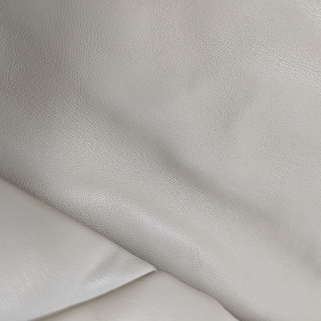 System Quilted Lambskin White