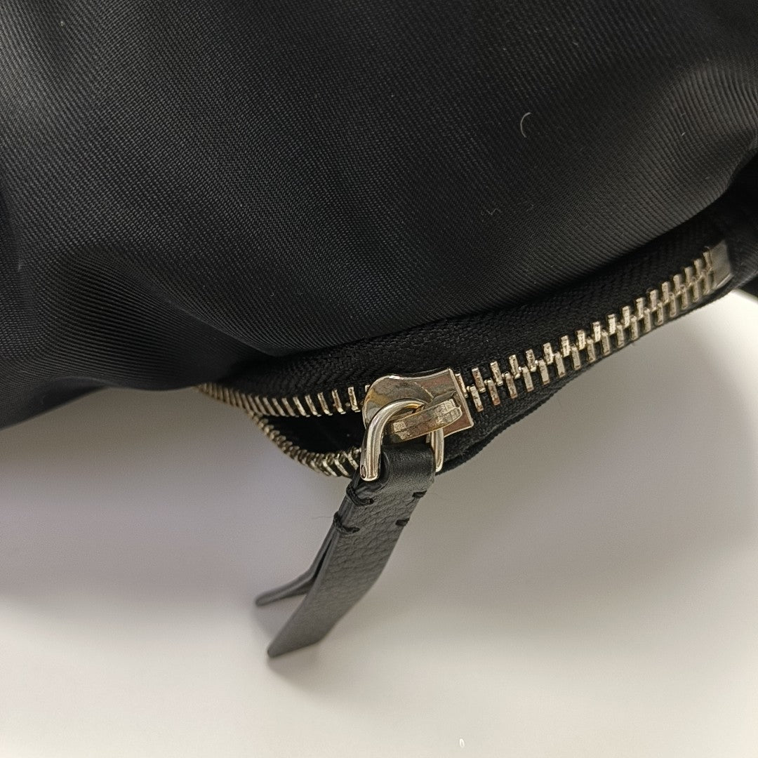 Nylon Backpack Black