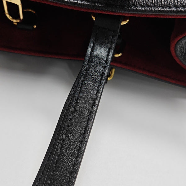 ONTHEGO MM Monogram Calfskin Black