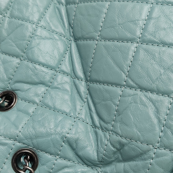 GABRIELLE Small Quilted Calfskin Green