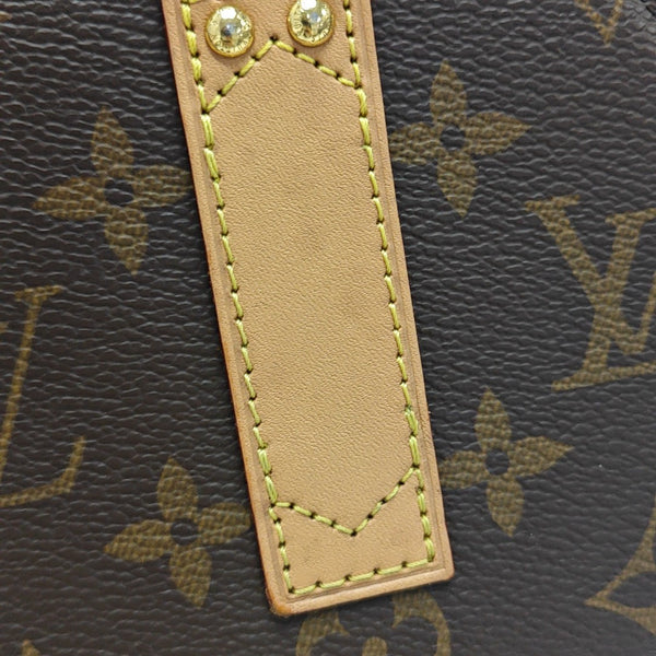 BOITE CHAPEAU Mini Monogram Coated Canvas Brown