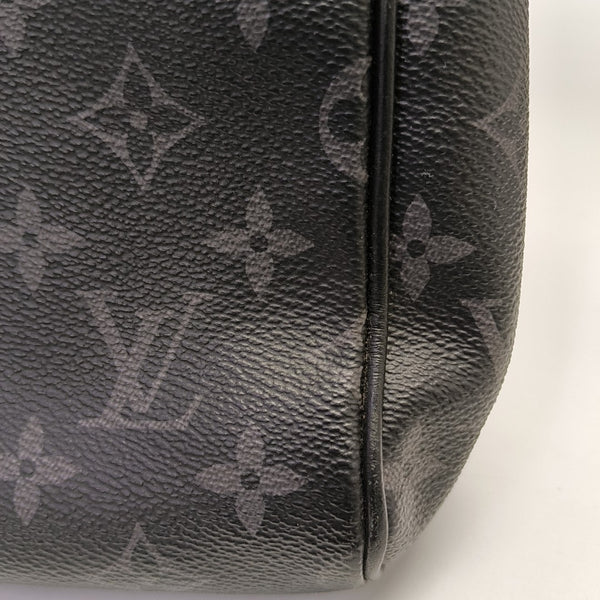 DISTRICT MM Damier Graphite Coated Canvas Black