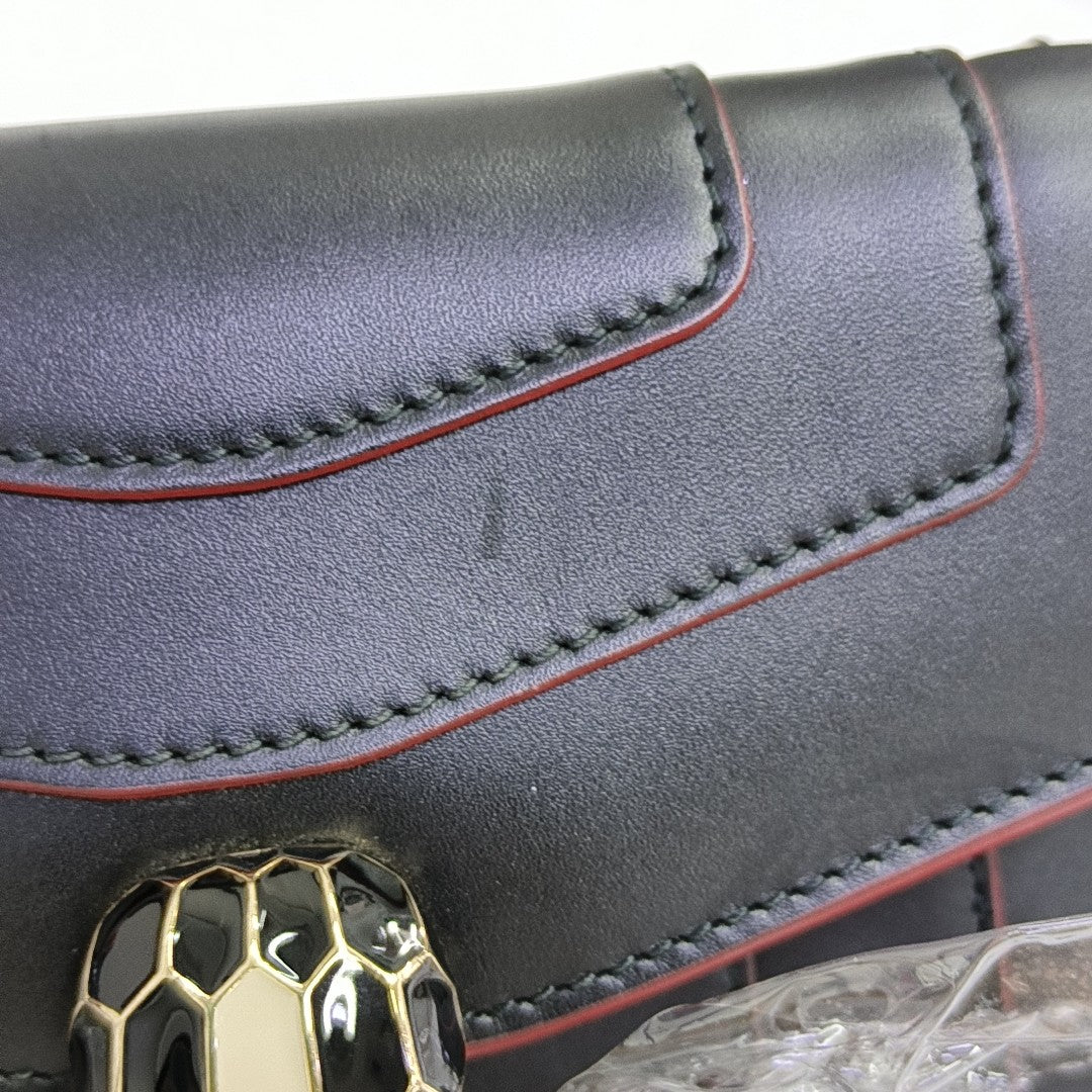 SERPENTI FOREVER Small Calfskin Black
