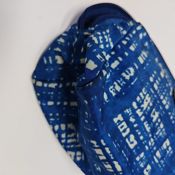 Nylon Clutch Blue
