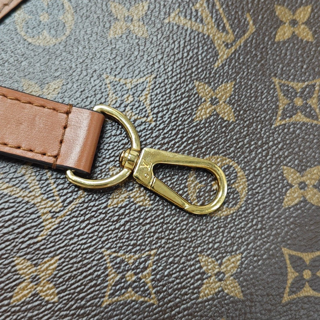 DAUPHINE Mini Monogram Coated Canvas Brown