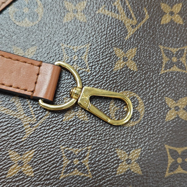 DAUPHINE Mini Monogram Coated Canvas Brown