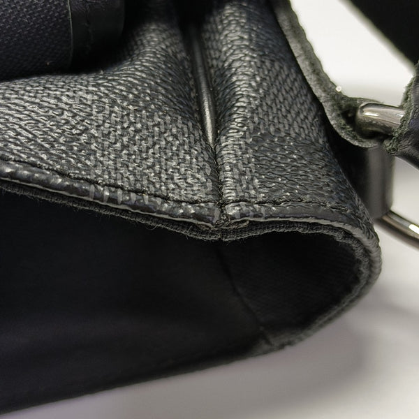 DANIEL Damier Graphite Coated Canvas Gray