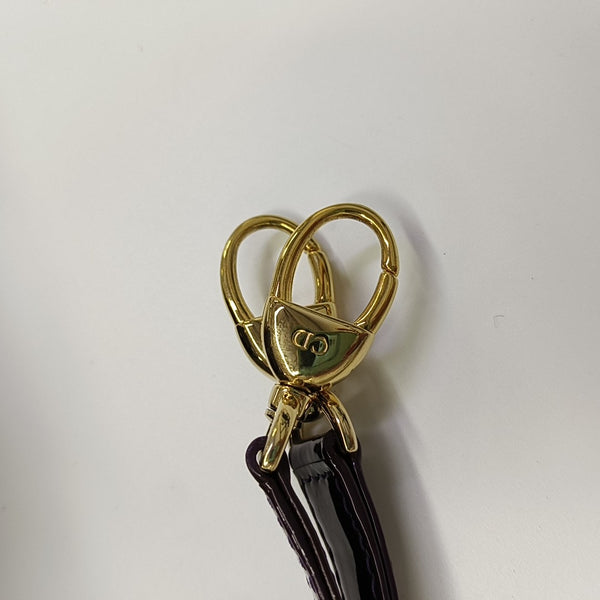 Lady Dior Medium Cannage Patent Leather Purple